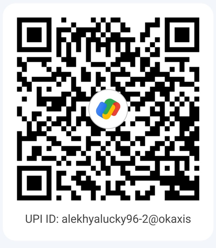 UPI QR code - pay Dr Anjana Alekhya, UPI ID alekhyalucky96-2@okaxis